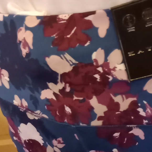 Active High Waist Tummy Control Leggings Ninfee Print (water lily) X large, NW - Picture 10 of 15